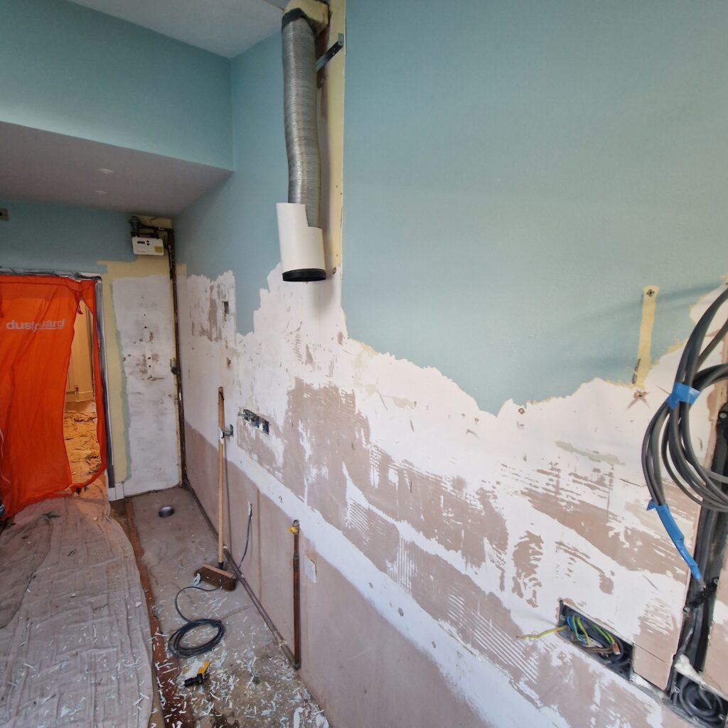 Dawlish Kitchen Renovation Progress 01
