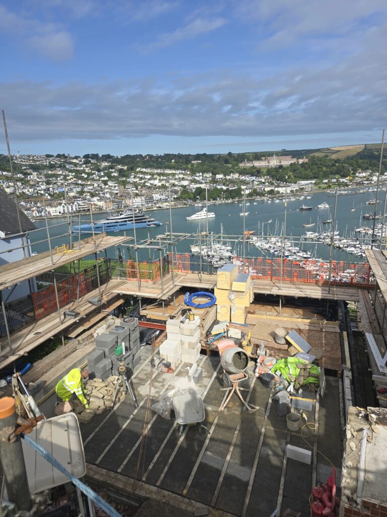 Kingswear New Roof Site Progress