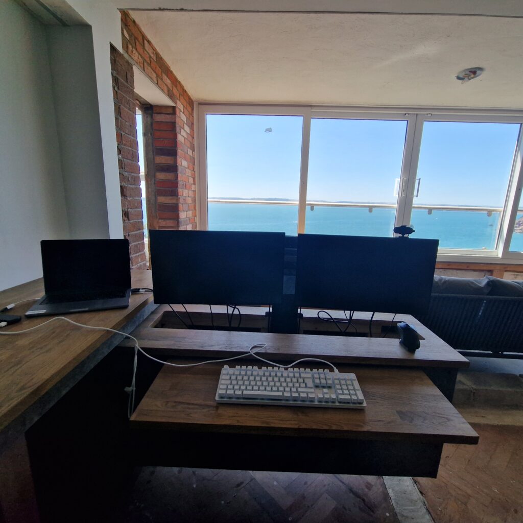 South Devon Coastal View Home Office